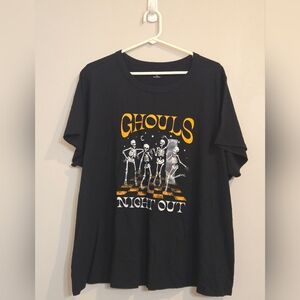 Old Navy Ghouls Night Out Halloween Shirt Size 3X